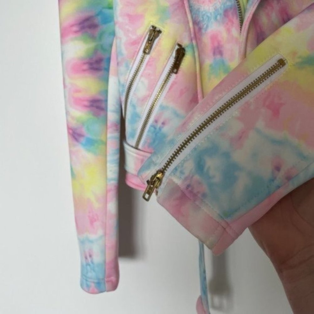 Sugarpills Dolls Kill Tie Dye Moto Jacket View 6